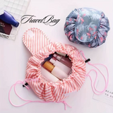 Carvallo - Kosmetiktask med snörning och stort utrymme Carvallo