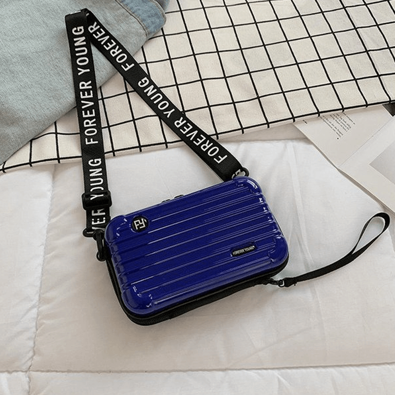 Resväska-inspirerad crossbody-väska-Handväska-BB-Mörkblå-Hemnix