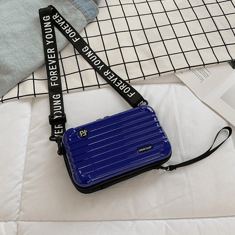 Resväska-inspirerad crossbody-väska-Handväska-BB-Mörkblå-Hemnix