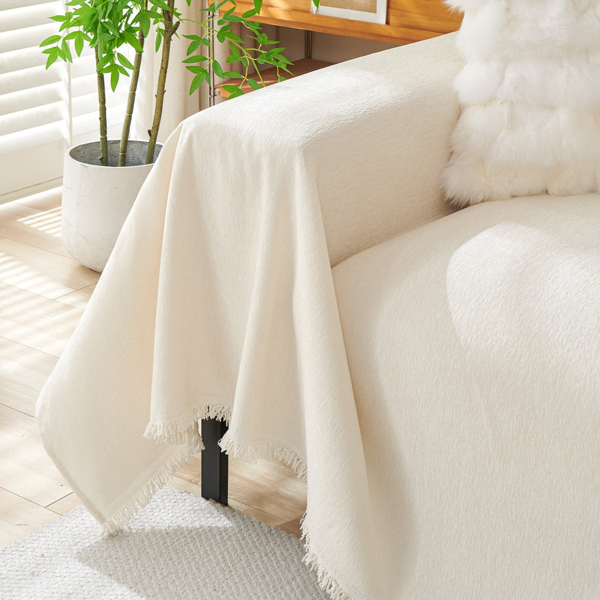 Pure Embrace Sofföverdrag - Modernt, Styligt & Hållbart Soffskydd Carvallo