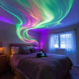 Magisk Ljushower Projektor - Fängslande Färgglad Stjärnhimmel Effekt Carvallo