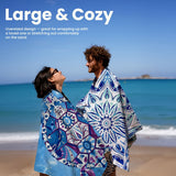 Mikrofiberstrandlakan – Mjukt, iögonfallande, stor passform MILA Sverige