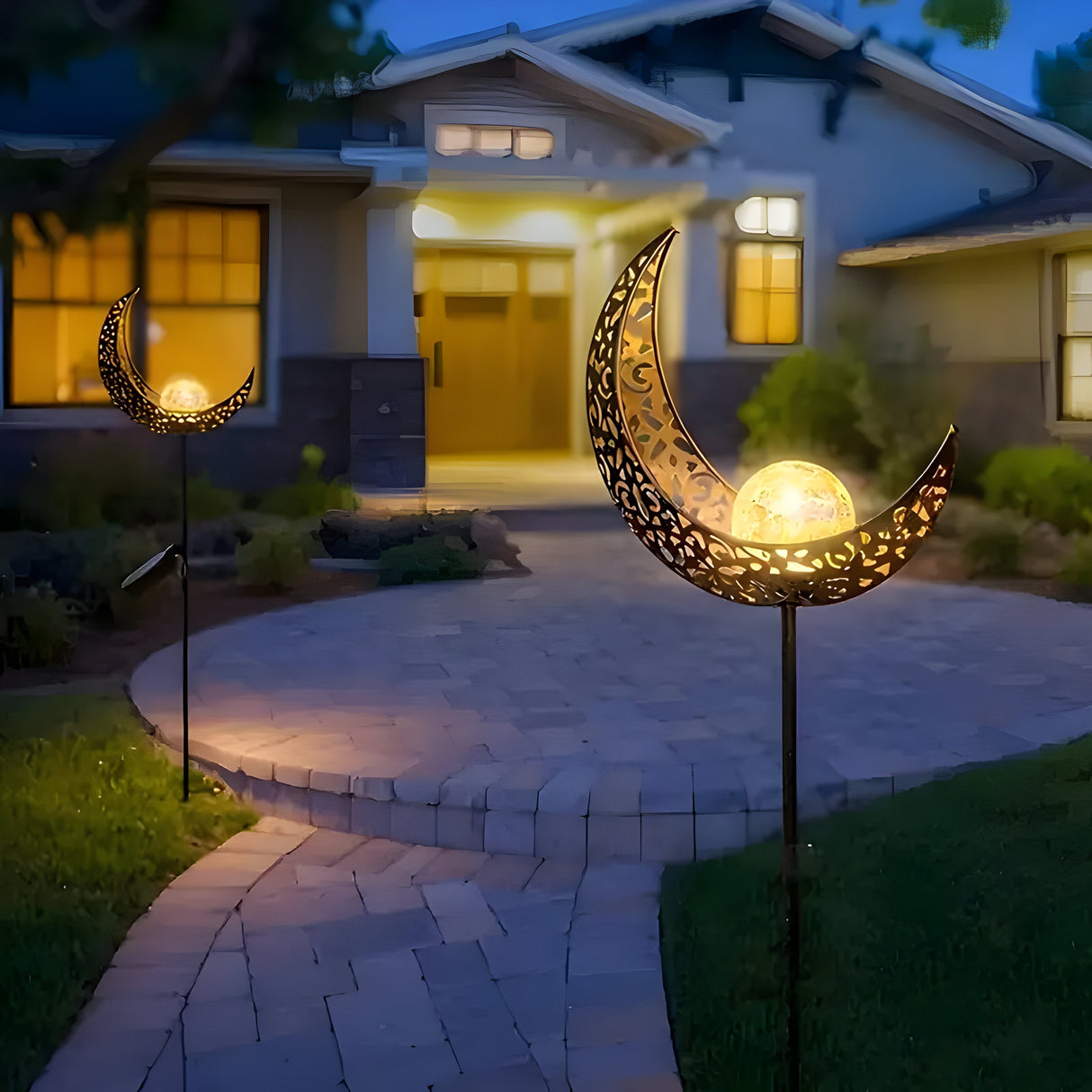 AuroraMeadow Light – Dekorativ solcells trädgårdslampa Carvallo