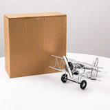 Retro metallväggskulptur av flygplan - Vintage flygkonst för industriell heminredning MILA Sverige