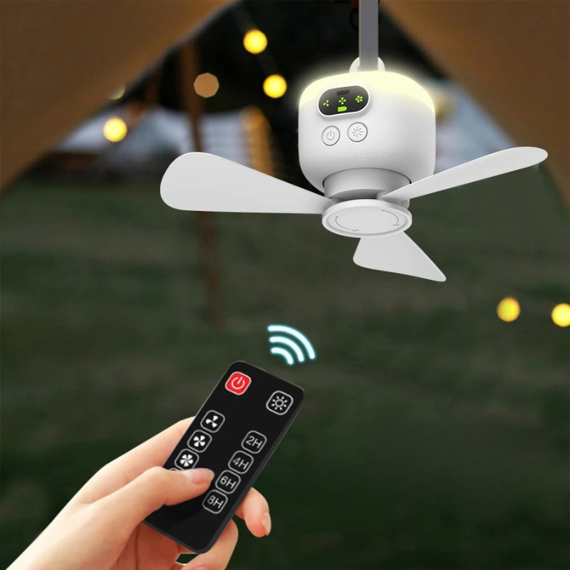 AirHalo – Bärbar uppladdningsbar takfläkt MILA Sverige