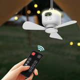 AirHalo – Bärbar uppladdningsbar takfläkt MILA Sverige