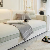 Chenille Jacquard Bred Kant Design Repellenta Sofföverdrag Carvallo