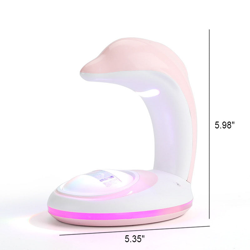 Förtrollande Dolphin LED Night Light – USB-driven regnbågsglödlampa MILA Sverige