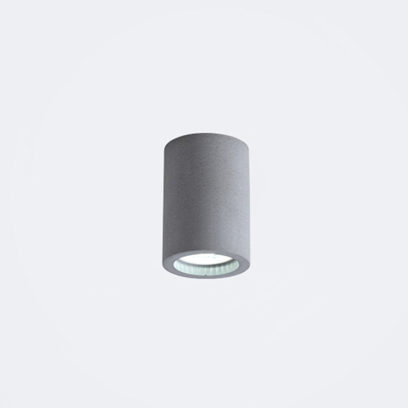 Cement Cylinder LED Taklampa - Minimalistisk Design Carvallo