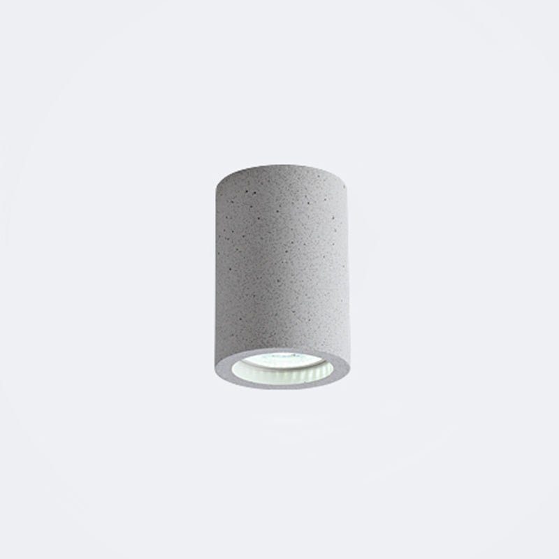 Cement Cylinder LED Taklampa - Minimalistisk Design Carvallo