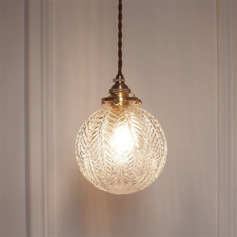 Stellar Industriell Hänglampa med Klart Glas Ljuskälla Carvallo