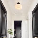 Bauhaus Crème Messing Taklampa för Hallen Carvallo