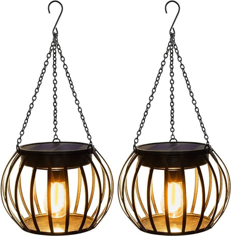 Carvallo - Solarbelysning i retrostil för charmig trädgårdsatmosfär Carvallo