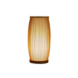 BambooGlow - Bambu Bordslampa Nattljus – Stilig Trälamps Carvallo