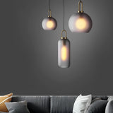 CrystalHue Light - Nordisk glaskula pendellampa Carvallo