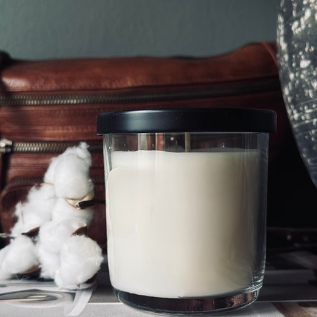 Doftljus Kokosvax Burk Vit Glas Carvallo