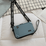 Resväska-inspirerad crossbody-väska-Handväska-BB-Ljusblå-Hemnix