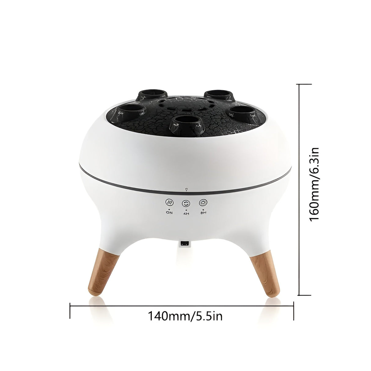 Aromadiffusor i manetform – färgväxling & fjärrkontroll | Luftrengörare för hemmet & kontor Carvallo