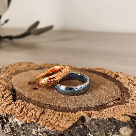 Smycke Ring med Glöd-i-Mörker Design Carvallo