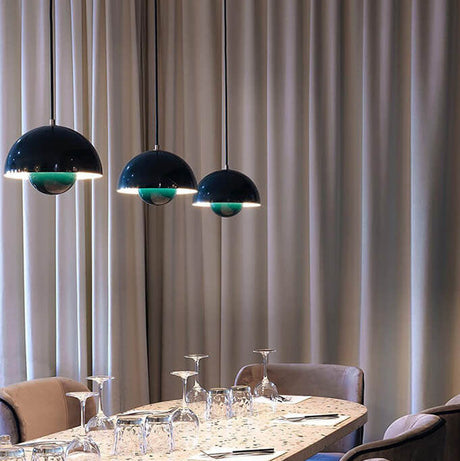 Nordisk Macaron 1-Ljuskälla Halvcirkeldom Pendellampa Lightz Carvallo