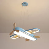 Barntaklampa Flygplansdesign Akrylpendel Carvallo