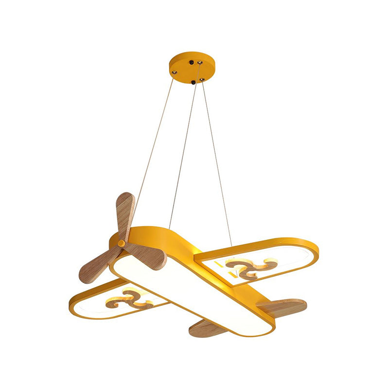 Barntaklampa Flygplansdesign Akrylpendel Carvallo