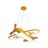 Barntaklampa Flygplansdesign Akrylpendel Carvallo