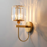 Vägglampa Guld Kristall Modern Sconces Carvallo