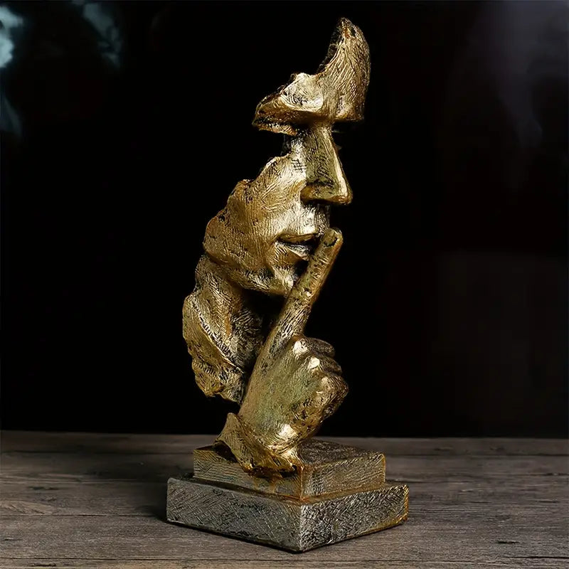 SerenitySculpt - Tankeväckande abstrakt staty för lugn reflektion Carvallo