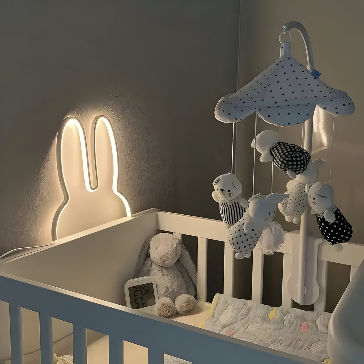 NeonHopper Ljus – Dekorativ Kanin Neon LED Lampa Carvallo