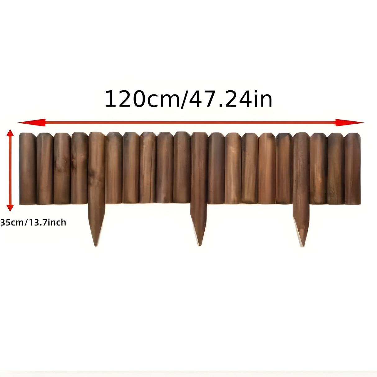 GroveScape - Dekorativt trä utomhus trädgårdsavgränsning gräns Carvallo