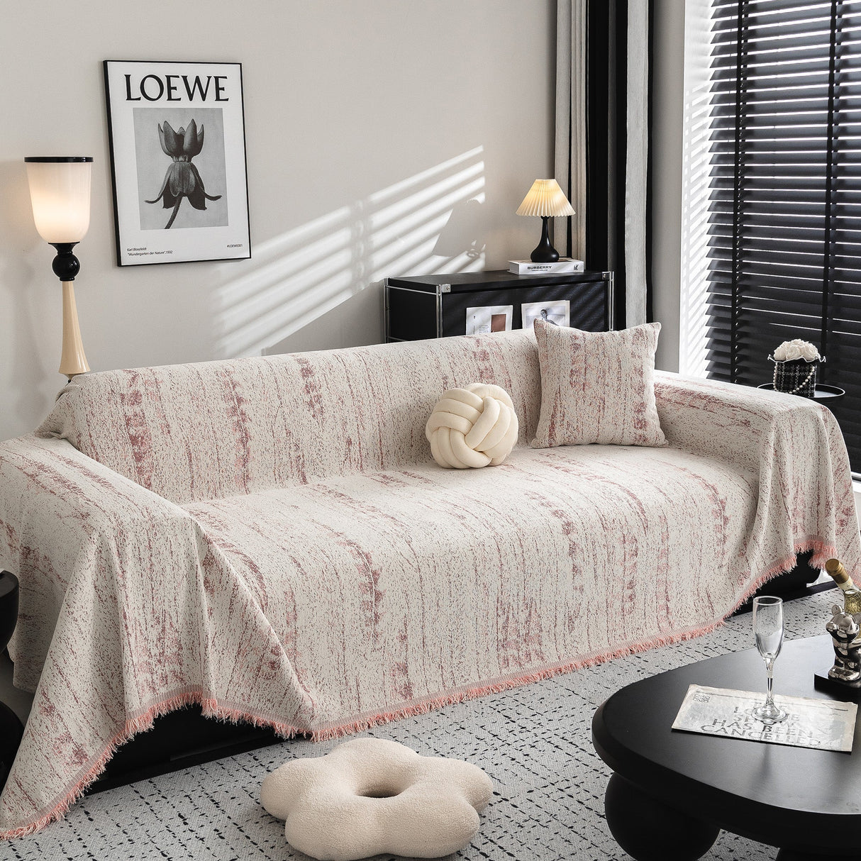 Samtida Canvas Sofföverdrag - Modernt, Stiligt & Hållbart Soffskydd Carvallo