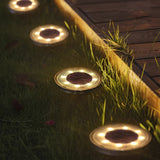 Solarlampa för trädgården – Väderbeständig och varmt vitt ljus för mysiga kvällar Carvallo