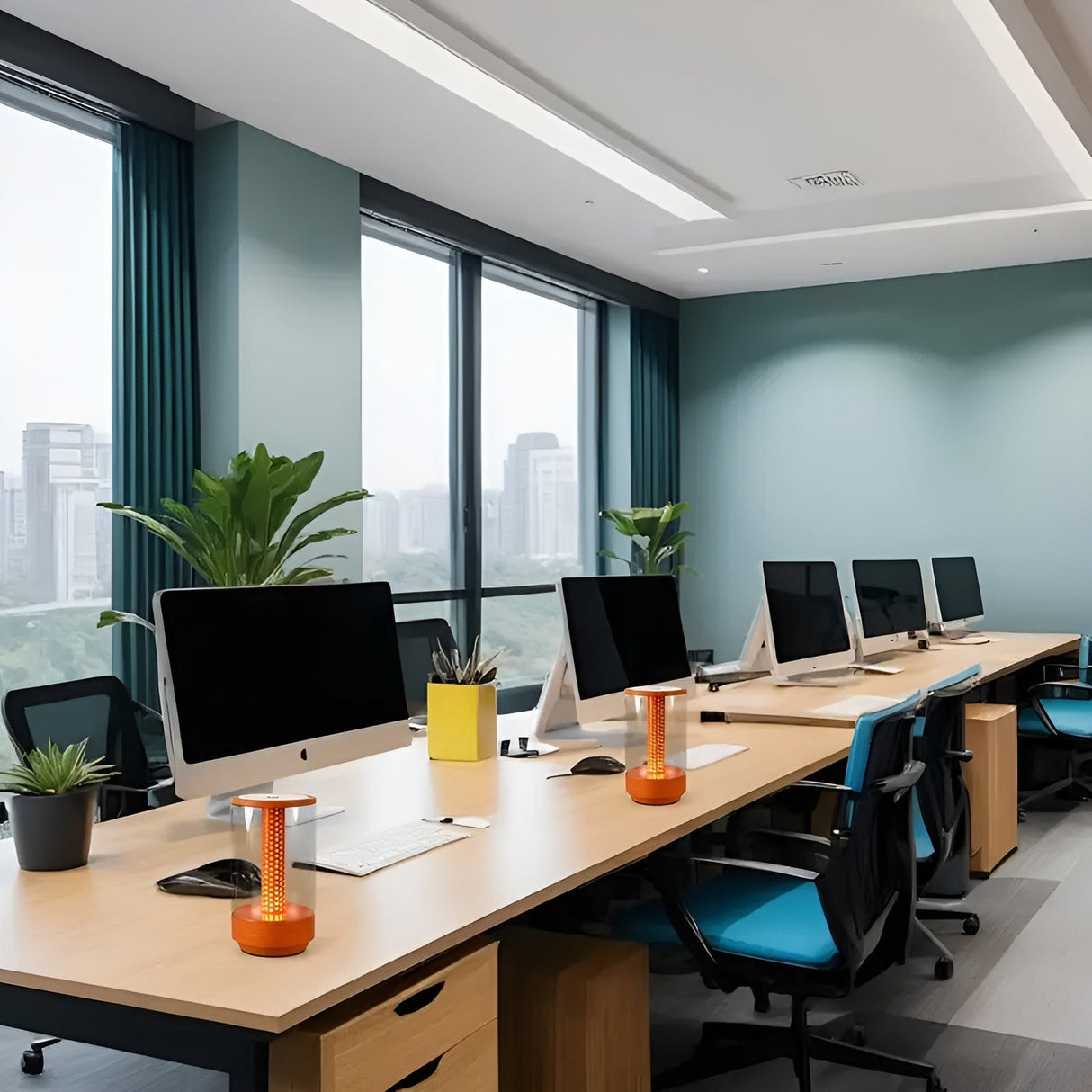 LED-bordlampa med touch – Varm stämningsljus för mysiga kvällar Carvallo