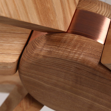 Starlite – Tidsenlig Sputnik Trä Kronlampa med LED Belysning Carvallo