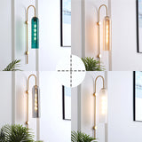 Vägglampa Modern Glas Metall Väggsänkare Carvallo