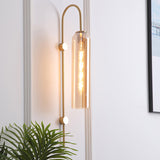 Vägglampa Modern Glas Metall Väggsänkare Carvallo
