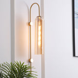 Vägglampa Modern Glas Metall Väggsänkare Carvallo