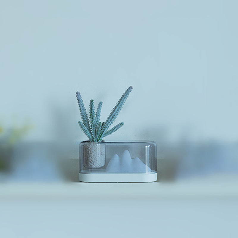 MountainLight - Konstnärlig Uppladdningsbar LED Bordslampa med Förvaringskopp Carvallo