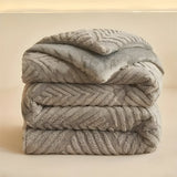 MapleWarm Blanket - Mysig Taft Lönnlöv Vinterfilt Carvallo