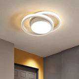 Dubbel Ring LED Taklampa | 10,6 tum Diameter | Sleek Minimalistisk Design | Modern Hem Accent | Brick by Brick Carvallo