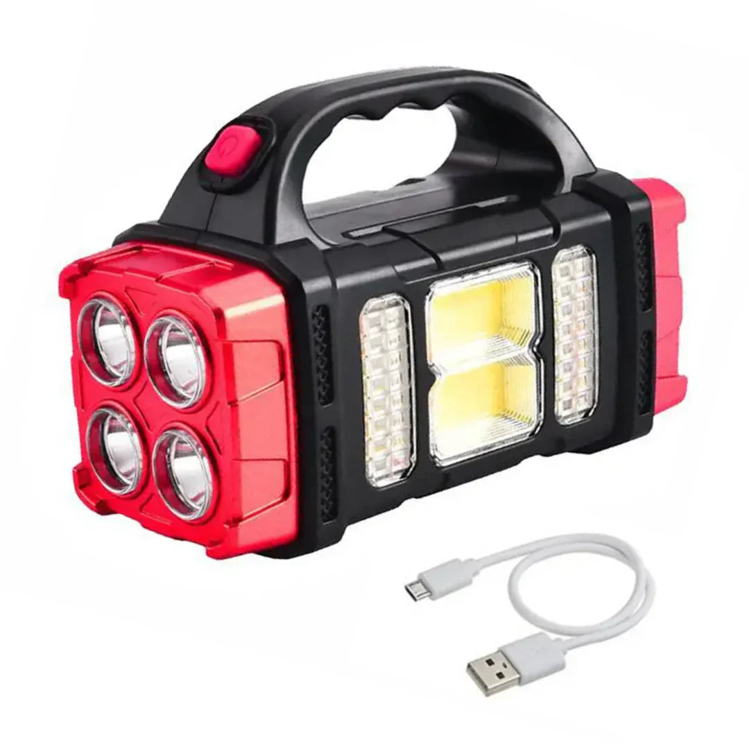 3-i-1 Nödlampa med USB-laddning och bärhandtag Carvallo