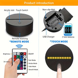 DecoBulldog - 3D Fransk Bulldog Nattlampa med 16 Färger Carvallo