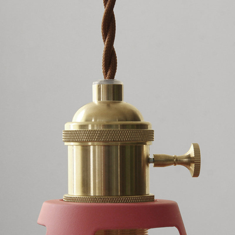 Industriell Retro Hänglampa Metall 1-Ljus För Restaurang Carvallo