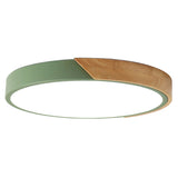 Modern LED Taklampa för Sovrum - Akryl och Metall Rund Inbyggnadsbelysning Carvallo