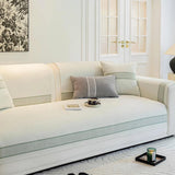 Chenille Jacquard Bred Kant Design Repellenta Sofföverdrag Carvallo