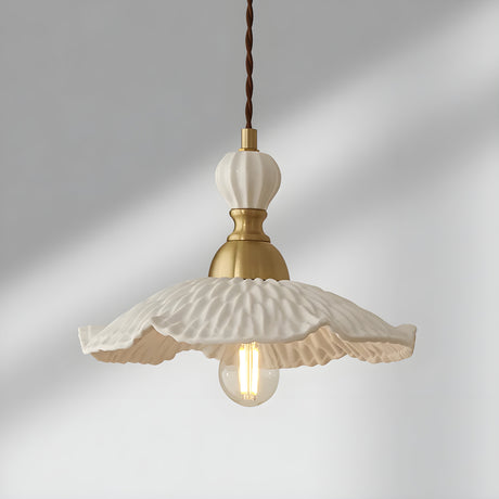 FleurBrass Light - Modern Japansk Transparent Hänglampa Carvallo