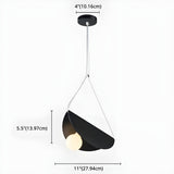 SparkLite Ljus - Fållad Metall Hängande Taklampa Carvallo