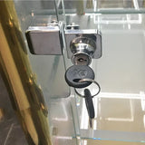 Royaleva Enkel Glas Lås Möbelfäste Säkerhetslås Carvallo