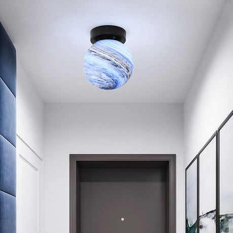 Glaskupol Lampa Modern Globe Armatur Carvallo